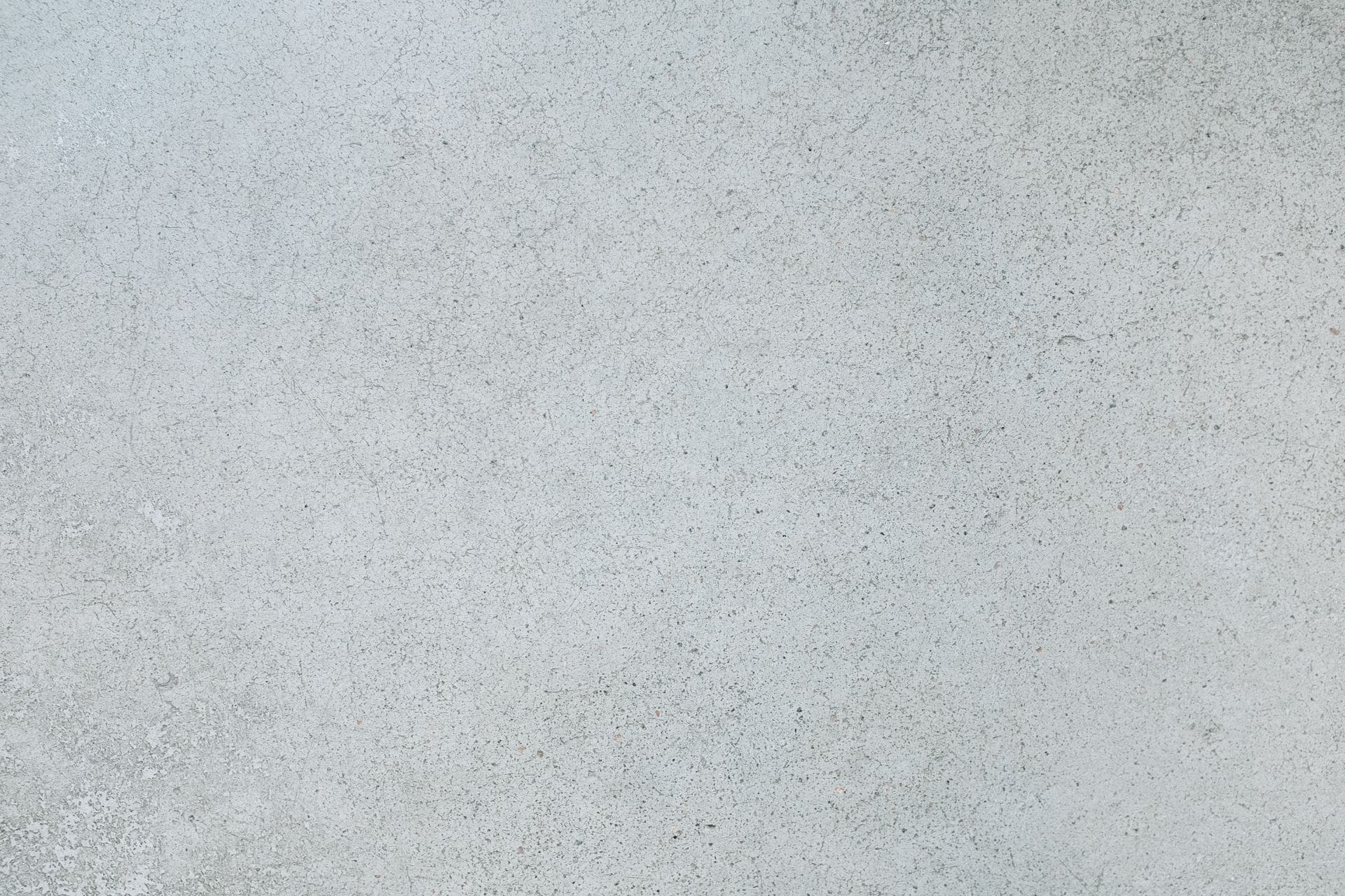 Swept concrete substrate left clean after a floor demolition